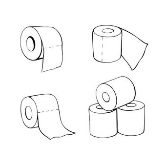 How To Draw A Toilet, Toilet Paper Tattoo, Toilet Paper Drawing, Toilet Sketch, Toilet Drawing, Matching Tats, Fire Tattoo, Toilet Paper Rolls, Doodle Style