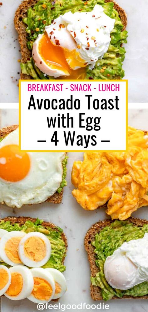 Best Avocado Toast Recipe With Egg, Eggs And Avocado Breakfast, Ttc Nutrition, Toast Recipes Healthy, Breakfast Snack Ideas, Easy Avocado Toast, Avocado Egg Toast, Avocado Toast With Egg, Toast With Egg