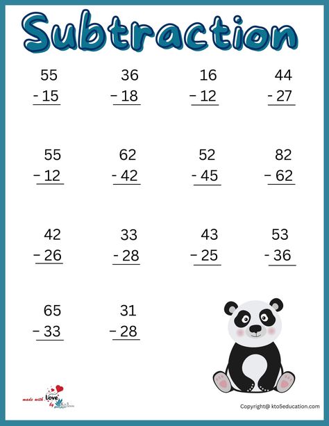 2nd Grade Subtraction Worksheet | FREE Download Subtraction Worksheets For Grade 2, Matematika Sd, Negative Integers, Integers Worksheet, Preschool Workbooks, 2nd Grade Math Worksheets, 2nd Grade Worksheets, Subtraction Worksheets, Free Preschool