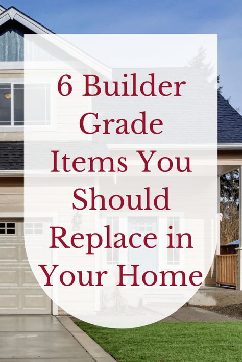 Builder Grade Window Update, Lorraine, Builder Grade Updates Diy, From Builder Grade To Custom, Decorate Builder Grade Home, Simple Builder Grade Upgrades, How To Give Your Home Character, Ways To Upgrade Builder Grade Home, Update Builder Grade Exterior