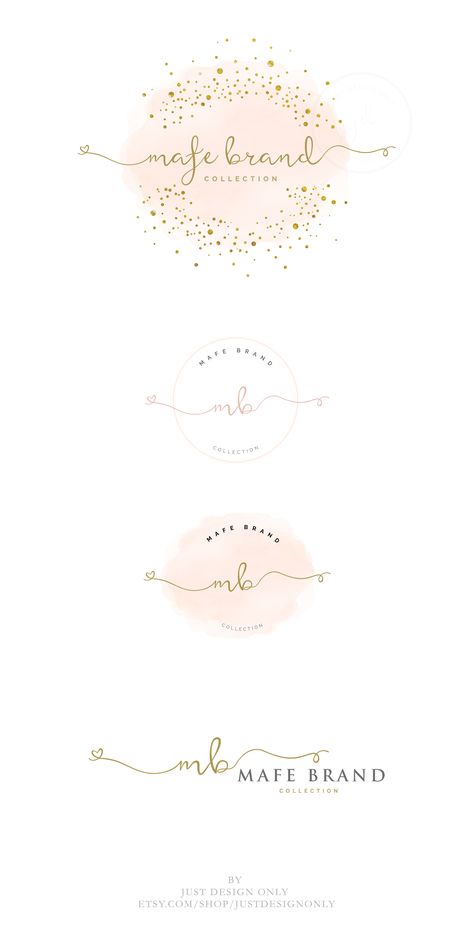 Logo Design Cosmetic Beauty, Beauty Spa Logo Design Ideas, Skin Care Logo Design Ideas Pink, Luxury Spa Logo, Name Beauty Salon Logos Design, Feminine Branding Logo, Logo Design Color Palette, Graphic Design Jobs, Sewing Logo