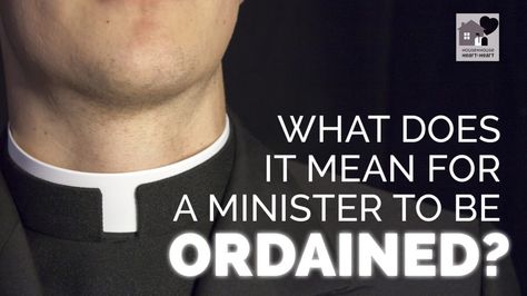 Most of our religious world puts great stress on the proper ordination of ministers, but when we turn to the Bible, we find that it says very little on the subject. Under the old covenant, there were very elaborate rituals to be followed in ordaining priests, including special garments, offerings, and being anointed with oil Devotional Ideas, Ordained Minister, 2 Timothy 4, Fast And Pray, Throne Of Grace, Heart To Heart, High Priest, 2 Timothy, Churches Of Christ