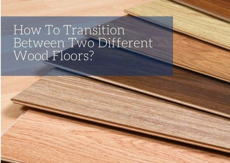 The quickest and simplest way to tie your home’s design together is to use the same type of wood flooring throughout. However, making the choice to have a transition between two types of wood flooring can give your home a unique and stylish look! In this blog, you’ll learn how to make a smooth transition between two different wood floors. This will give you a good idea of how to plan your upcoming project. 2 Different Hardwood Floors Transition, Two Different Wood Floors Transitioning Stairs, Different Wood Flooring Transition, Wood To Wood Floor Transitions Between Rooms, How To Transition Different Wood Floors, Two Types Of Flooring In One Room, Mixing Wood Floors Transition, How To Mix Different Wood Floors, Two Wood Floors Transition