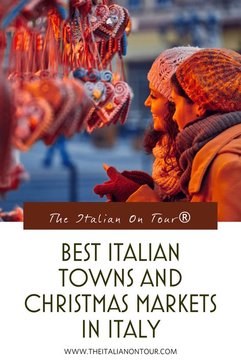 Italy At Christmas, Italy Tips, Italy Magazine, Italian Town, Christmas In Italy, Enchanted Castle, Piedmont Italy, Best Christmas Markets, Italian Christmas