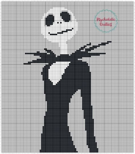 C2c Jack Skellington Crochet Pattern, Nightmare Before Christmas Crochet Blanket, Christmas Crochet Blanket Pattern, Nightmare Before Christmas Crochet, Nightmare Before Christmas Blanket, Graphghan Patterns, Christmas Crochet Blanket, C2c Crochet Pattern Free, Crochet Yarns