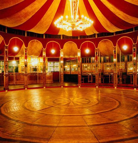 Circus wedding dancefloor #circustheme #circusdancefloor Circus Aesthetic, Circus Wedding, Dark Circus, Carnival Wedding, Night Circus, Circus Tent, Fringe Festival, Circus Art, Circus Theme