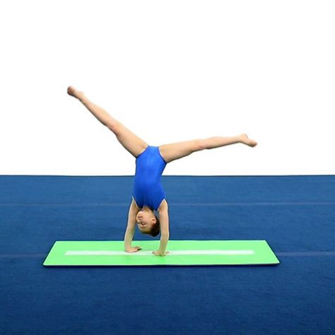 Cartwheel Drills For Beginners, Cartwheel For Beginners, Round Off Drills, Cartwheel Drills, Stretches For Flexibility, Foam Blocks, Handstand, Good Stretches, Teaching Tools