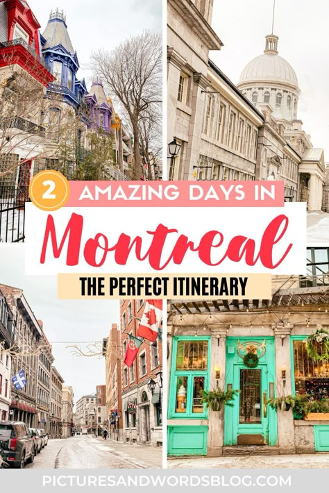 Montreal Canada In October, Montreal Spring Outfit, 4 Days In Montreal, 2 Days In Montreal, Montreal Family Vacation, Habitat 67 Montreal, Montreal Weekend Itinerary, Toronto Weekend Trip, Montreal Itinerary 2 Days