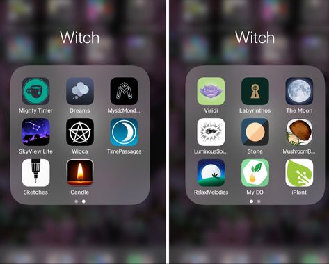 Free Witch Apps, App For Witches, Spells For Book Of Shadows, Witchy Apps For Android, Witch Apps For Android, Spiritual Apps, Witchcraft Apps, Apps For Witches, Witchy Apps