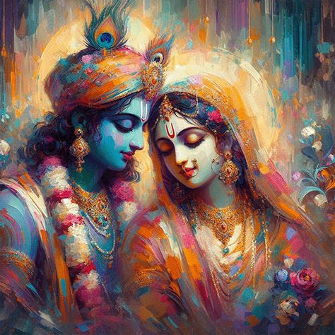 Radhe Krishna Abstract Painting, Radha Krishna Pictures Drawing, Wall Drawing Ideas Creativity Artists, Acrylic Painting Couple, Radha Krishna Art Beautiful, Radha Krishna Modern Art, Wall Drawing Ideas, Radha Krishna Painting, Radha Painting