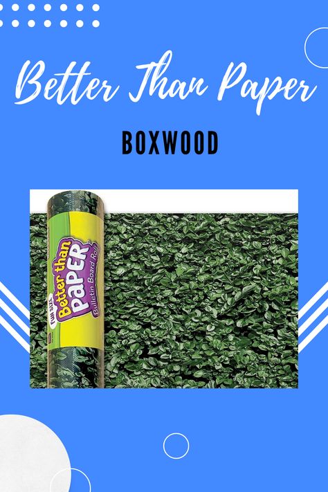 classroom decor, greenery, bulletin board Better Than Paper Bulletin Board Ideas, Bulletin Boarders, Boxwood Shrub, Better Than Paper, Box Wood Shrub, Large Office, Bulletin Board Ideas, Fun Size, Board Ideas