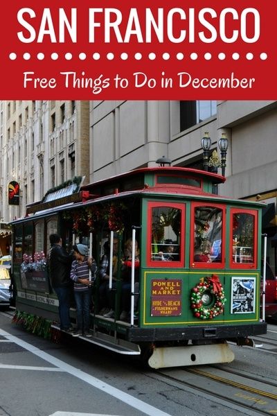 San Francisco At Christmas, San Francisco December Outfit, San Francisco In December, Christmas In San Francisco, Indoor Things To Do, San Francisco Itinerary, San Francisco Vacation, Walk Idea, December Outfits