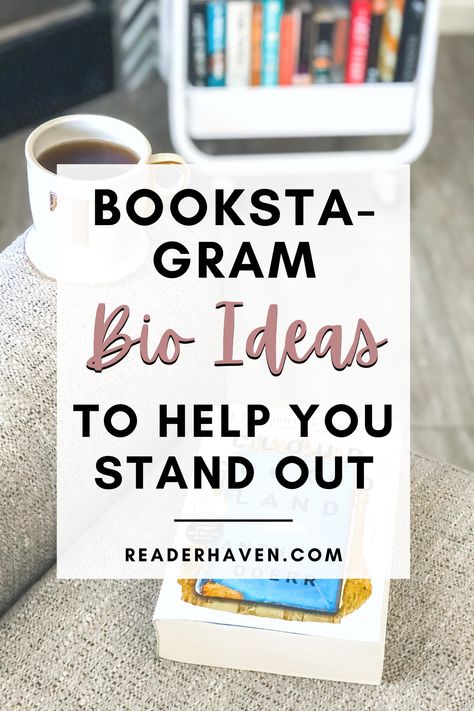 Book Instagram Bio Ideas, Bios For Bookstagram, Insta Bio Ideas For Book Lovers, Bio For Bookstagram, Bookstagram Profile Picture Ideas, Bio Ideas For Bookstagram, Book Bios For Instagram, Booktok Username Ideas, Aesthetic Bookstagram Feed