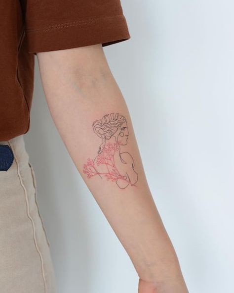 Circe Tattoo Ideas, Greek Theme Tattoo, Circe Tattoo Design, Ancient Greece Tattoo Ideas, Ancient Roman Tattoo, Athena Tattoo Minimalist, Greece Tattoo Mythology, Ancient Greece Tattoo, Athena Tattoo Design Greek Mythology