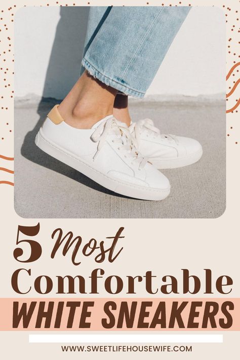 Do you want to get a pair of comfortable sneakers? Here is the most comfortable and stylish white sneakers for you. It is very good for running and travelling. Women’s White Sneakers, Trendy Sneakers For Women, White Tennis Shoes Outfit, Sneakers Outfit Spring, White Leather Tennis Shoes, Dressy Sneakers, Elegant Sneakers, Casual White Sneakers, Casual Tennis Shoes