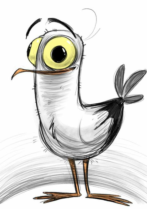 Animals Character Design, Animation Animals, Illustration Animals, Cartoon Kunst, The Seagull, Character Design Cartoon, Character Fashion, Animation Character, Animated Animals