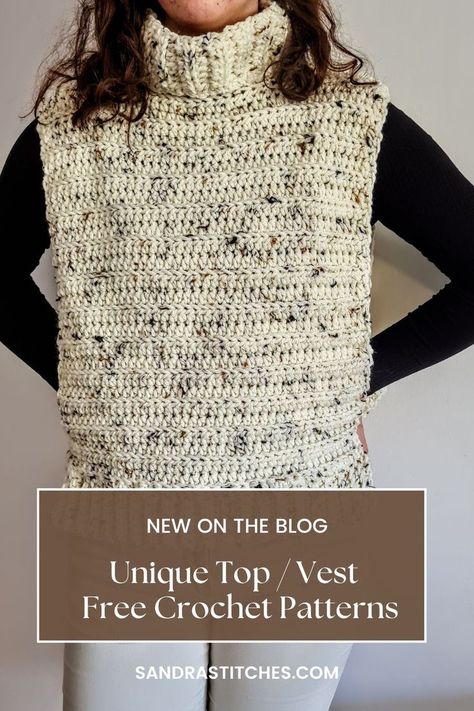 open crochet top pattern