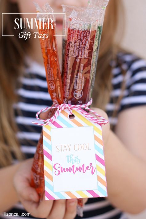 Give a summer treat to your friends and neighbors to help them stay cool this summer. Free printable stay cool summer gift tags. Have A Cool Summer Free Printable, Summer Marketing Ideas Gifts, Have A Cool Summer Printable Tag Free, Unity Activities, Summer Marketing Ideas, Summer Gift Tags, Treats Gifts, Summer Gift Baskets, Apartment Marketing