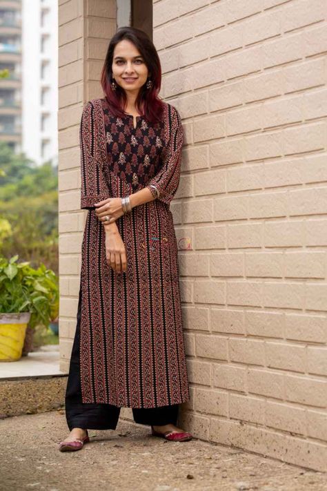 Indian Dress Up, Stylish Kurtis Design, Stylish Tops For Women, Frock Fashion, Simple Kurta Designs, Designer Kurti Patterns, Tunic Designs, Kurti Designs Latest, Casual Indian Fashion