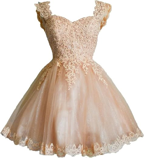 Rose Gold Quince Court Dresses, Sweet 16 Rose Gold Dress, Beige Dama Dresses, Quince Dresses Damas, Rose Gold Dama Dresses, Dama Dresses Pink, Damas And Chambelanes Outfits, Champagne Dama Dresses, Quinceanera Outfits