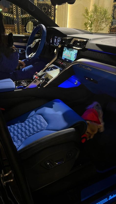 Cars With Blue Interior, Blue Lifestyle, Rich Cars, Rich Lifestyle, Blue Interior, Blue Life, Billionaire Lifestyle, Car Collection, Luxury Lifestyle