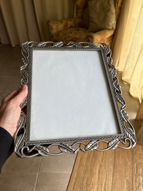 Vintage Burnes Metal Picture Frame - Etsy Ghana