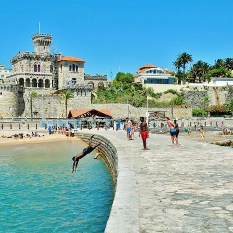 Estoril/Cascais, Portugal Estoril Portugal, Lisbon Airport, Nice Houses, Cascais Portugal, Travel Portugal, Places In Portugal, Portuguese Culture, Visit Portugal, Southern Europe