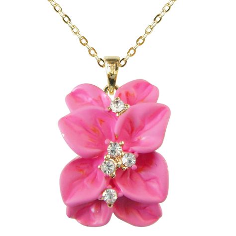 PRICES MAY VARY. This is a lovely pendant and necklace,Beautiful Flower, take you into the natural world, noble.Exquisite technology, perfect plating,We are committed to provide the best quality products.The best gift for yourself or relatives and friends. Chain Length:40cm(16")-45cm(18"), Pendant Size: 1.6cm X 2.2cm(1.0inch=2.54cm),1 PCS 8 grams High quality products,Can keep for a long time Wrapping: Gift Box,Wipe Cloth,Yarm Bag This is a Beauty Pandent,The shape of real, special color, give y Bird Photoshoot, Tropical Accessories, Spoiled Brat, Cute Gifts For Friends, Princess Necklace, Pretty Pendant, Buy Earrings, Jewelry Accessories Ideas, Stacked Jewelry