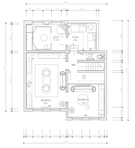 Gallery of My Dream Wedding Boutique / NONG STUDIO - 1 Boutique Floor Plan, Boutique Plan, My Dream Wedding, Studio Photo, Wedding Boutique, My Dream, Bridal Boutique, Lebanon, Floor Plan