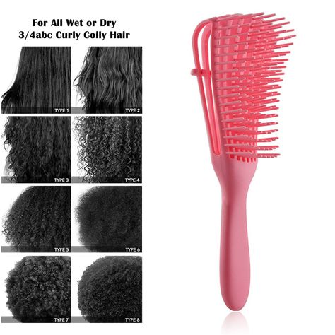 Detangling Brush For Curly Hair, Brush For Curly Hair, Detangle Brush, Black Natural Hair, Massage Brush, Detangling Hair Brush, Detangling Brush, Feminine Hygiene, Hair Detangler