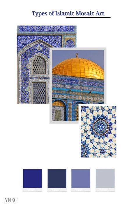 Types of mosaic styles in Islamic art Islamic Mosaic Art, Great Mosque Of Córdoba, Islamic Mosaic, Tree Mosaic, Mosaic Backsplash Kitchen, Mosque Design, Mosaic Animals, Mosaic Bathroom, Dome Of The Rock