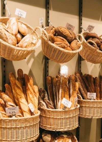 Bread Shop Interior, Bread Shop Design, Bread Store, Bread Aesthetic, Bread Display, Bakery Shop Design, Bakery Interior, Bakery Design Interior, Bread Shop