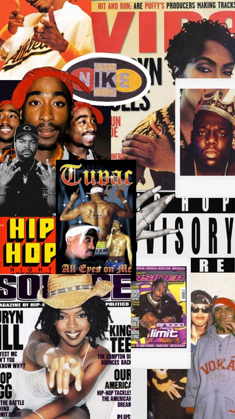 Hiphop Collage Art, 90s Screensavers, 90s R&b Aesthetic Wallpaper, 2000s Hip Hop Aesthetic, 90s Hiphop Aesthetic, Hiphop Aesthetic Wallpaper, R&b Aesthetic Wallpaper, 90s R&b Aesthetic, 90s Hip Hop Artists