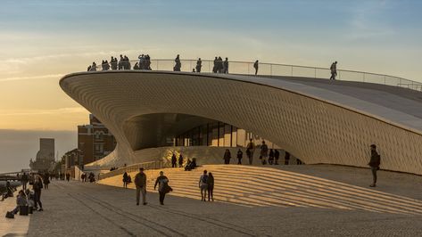 Amanda Levete wins 2018 Jane Drew Prize for women in architecture Lisbon Museum, Dezeen Architecture, Amanda Levete, Temporary Architecture, Auditorium Design, Timelapse Video, Sydney Hotel, Tower Building, Virtual Design