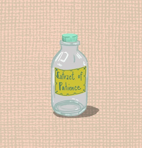 Little illustration. Notice the bottle is empty... patience has run out. Patience Illustration, House Illustration, Empty Bottles, Run Out, Art Design, Illustrations, Instagram, Art, Design