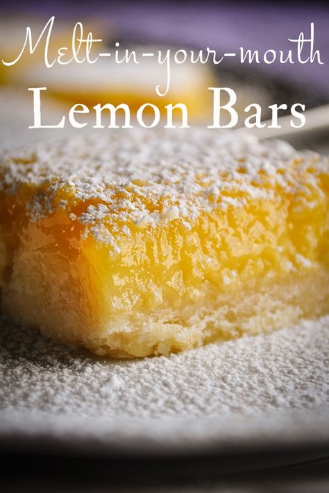 Perfect Lemon Bars, Best Lemon Bars, Lemon Bars Easy, Lemon Bar, Lemon Bars Recipe, Lemon Squares, Lemon Dessert Recipes, Spring Brunch, Shortbread Crust