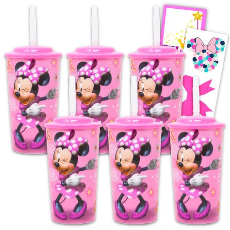 Doodles Birthday, Minie Mouse Party, Minnie Mouse Party Supplies, Mickey Mouse Cups, Minnie Mouse Party Favor, Minnie Mouse Birthday Theme, Minnie Mouse Party Decorations, Minnie Mouse Theme Party, Minnie Mouse Birthday Party Decorations