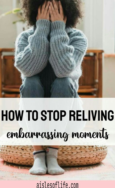 most embarrassing moments pictures, how to stop reliving embarrassing moments, how to stop thinking about embarrassing memories, best embarrassing stories, mental health tips, let go of the past quotes, let go of what you can't control How To Forget Something, How To Forgive, How To Be Single, Life Hacks Every Girl Should Know, Let Go Of The Past, Stuck In Life, Think Positive Thoughts, Past Mistakes, Forgive Yourself