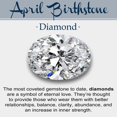 April is honored with Diamond as its one and only birthstone. Both the Modern and the Traditional Birthstone Lists reflect this fact. The Month of April features two zodiac signs: Aries and Taurus. If you are born in either one of them, Diamond is your personal birthstones. However, it is good to know, that the Mystica Birthstones Meanings, Birth Stones, Birthday Stone, Birthstone Gems, Pvc Projects, Gramercy Park, Aries Woman, Zodiac Stones, April Birthday