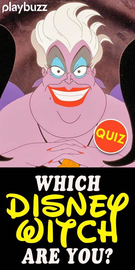 Disney Quiz, Playbuzz Quiz, Which Witch, The Worst Witch, Personality Quiz, Catch Phrase, Evil Queen, Disney Princesses, Maleficent