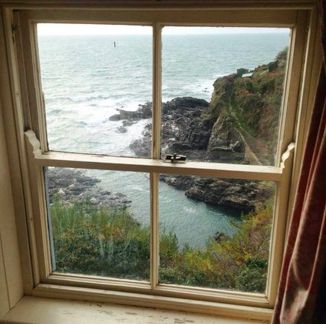 An Open Window, Cottage By The Sea, Window View, Open Window, English Countryside, Where The Heart Is, Pretty Places, Summer Aesthetic, Future House