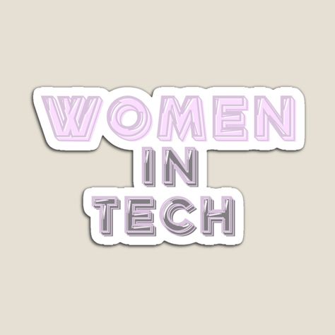 Women in tech by sarati | Redbubble Programmer Girl, Computer Science Women, Coder Girl, Coding Quotes, Tech Quotes, Computer Science Major, Manifesting Vision Board, Women In Tech, Tech Girl