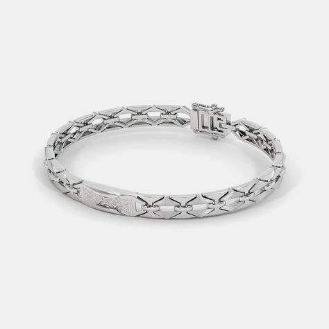 Strength Meets Sophistication. Platinum Bracelet For Him at GMJ 🤍✨ More details on request Can this bracelet be made in different metal? With our customization options, the possibilities are endless - design your perfect piece of jewellry at GMJ. Enquire now for more details 📮 #GMJ #gmjmenjewellery #forhim #Platinumbracelet #WristDominance #MenWithClass #PlatinumPerfection Bracelet For Him, Platinum Bracelet, Your Perfect, Platinum, Gems, Bracelet, Canning, Instagram Posts, Instagram