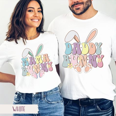 MAMA Bunny Easter Shirt Easter Family Outfits, Easter Shirt Designs, Easter Shirt Ideas, Toddler Boy Easter, Shirts For Teachers, Easter 2023, Easter Shirts, Easter Bunny Shirts, Family Easter