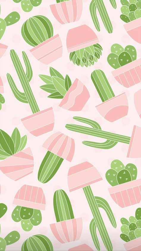 Pink Cactus Wallpaper, Wallpaper Cactus, April Wallpaper, Cactus Wallpaper, Hello Wallpaper, Cactus Backgrounds, Wallpaper Love, Plant Wallpaper, Color Paper