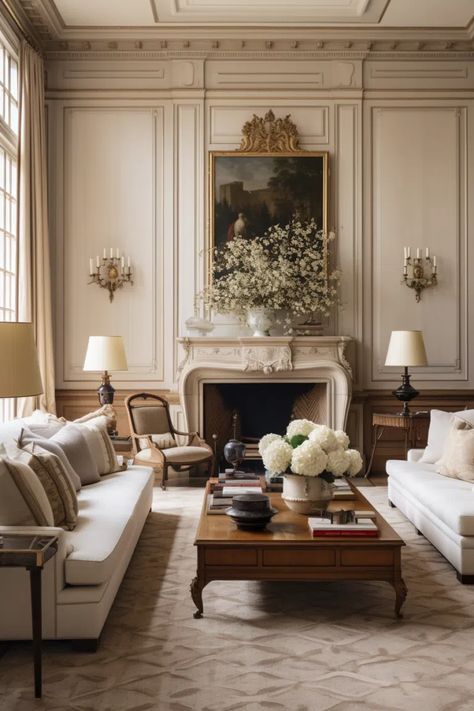 50+ Old Money Living Room Decor Ideas Old Money Living Room, Formal Living Room Designs, French Country Decorating Living Room, Old Money House, French Country Living Room, Formal Living Room, Classic Living Room, Living Room Decor Ideas, Country Living Room