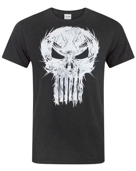 Marvel The Punisher Logo Men's T-Shirt Punisher Skull Logo, Marvel The Punisher, Punisher Logo, Superhero Fashion, Punisher Marvel, Punisher Skull, Marvel Merchandise, The Punisher, Marvel Tshirt