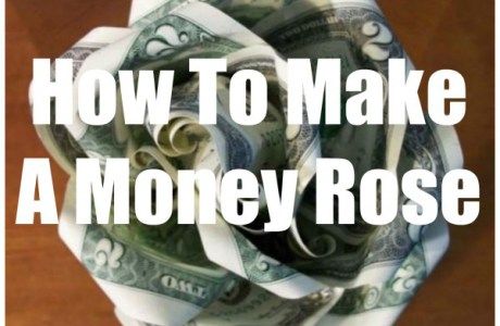 rose Money Roses, Graduation Money Gifts, Dollar Tree Wedding, Money Rose, Folding Money, Bouquet Tutorial, Money Flowers, Dollar Bill Origami, Graduation Money