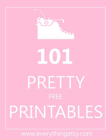 Printables - 101 Pretty {free} Printables - EverythingEtsy.com Gratis Printables, Apps Facebook, Pretty Printables, Diy Bricolage, Printable Labels, Tutorial Diy, Crafty Craft, Craft Time, Making Ideas