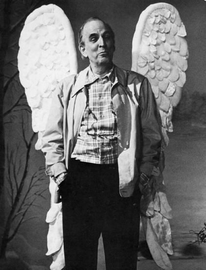 Swedish Director / Producer / Writer, Ingmar Bergman with wings; (1918 -  2007). His films include: The Seventh Sea, Through a Glass Darkly, & Fanny and Alexander Fanny And Alexander, Cinema Video, Werner Herzog, Ingmar Bergman, Fritz Lang, Movie Directors, I Love Cinema, Angels Among Us, Movie Director